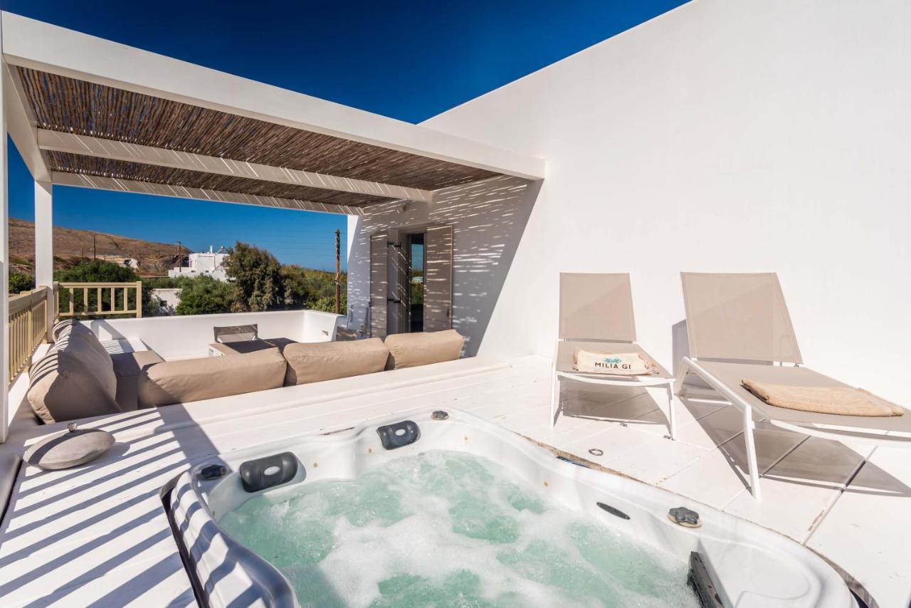 Milia Gi Suites Pollonia Exteriör bild